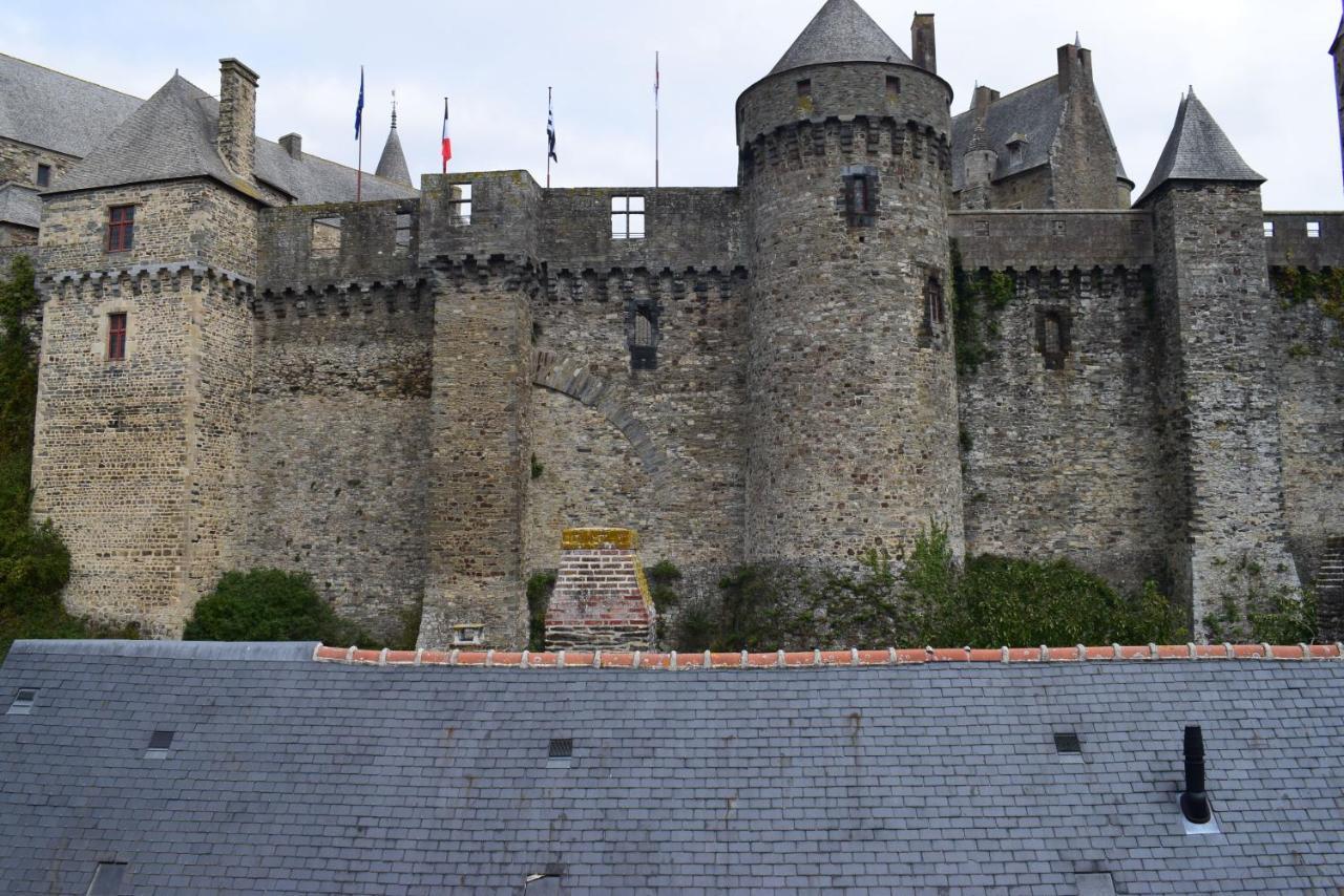 Hotel Du Chateau Vitré Eksteriør billede