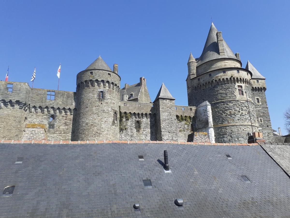 Hotel Du Chateau Vitré Eksteriør billede