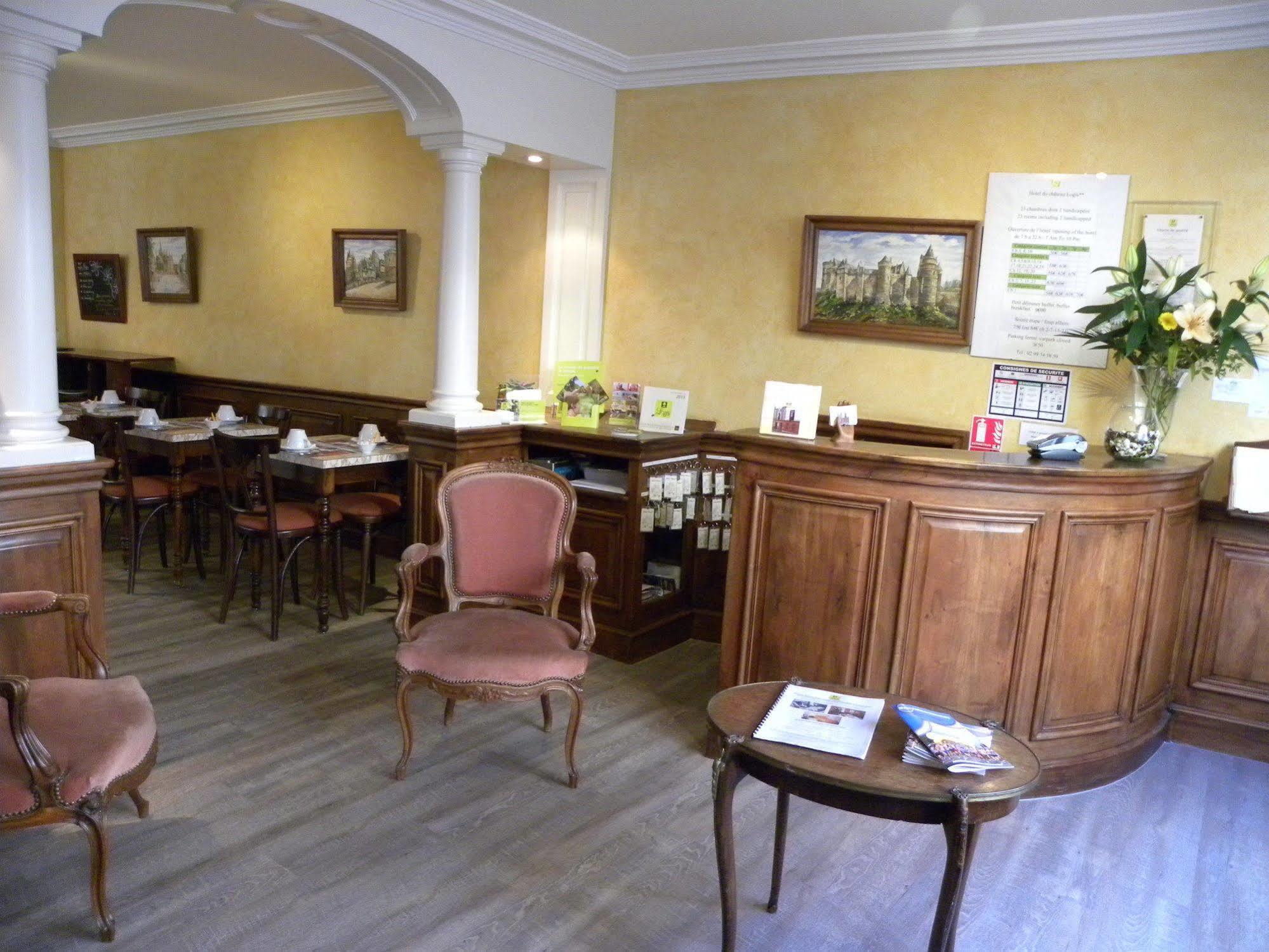 Hotel Du Chateau Vitré Eksteriør billede