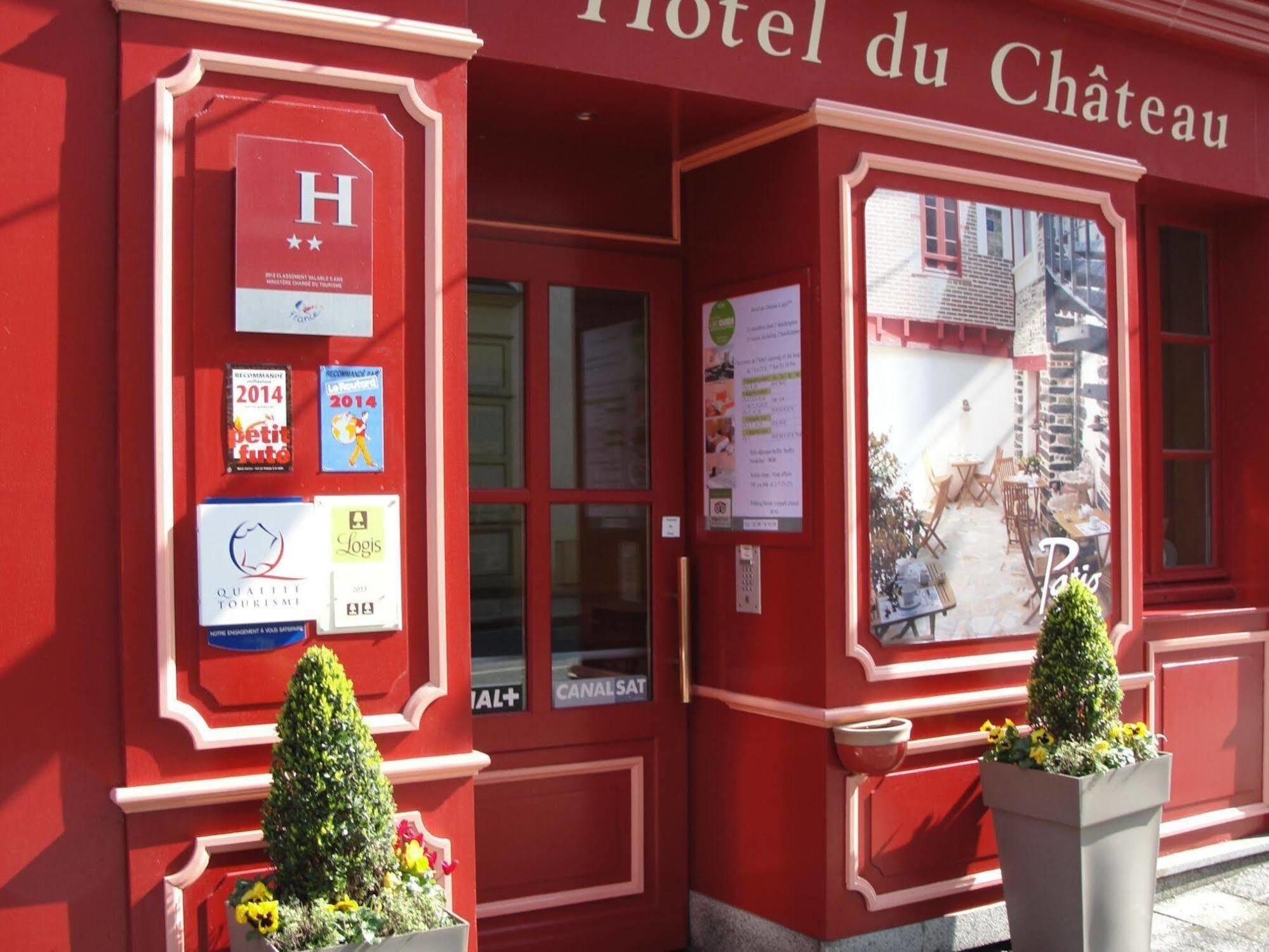 Hotel Du Chateau Vitré Eksteriør billede